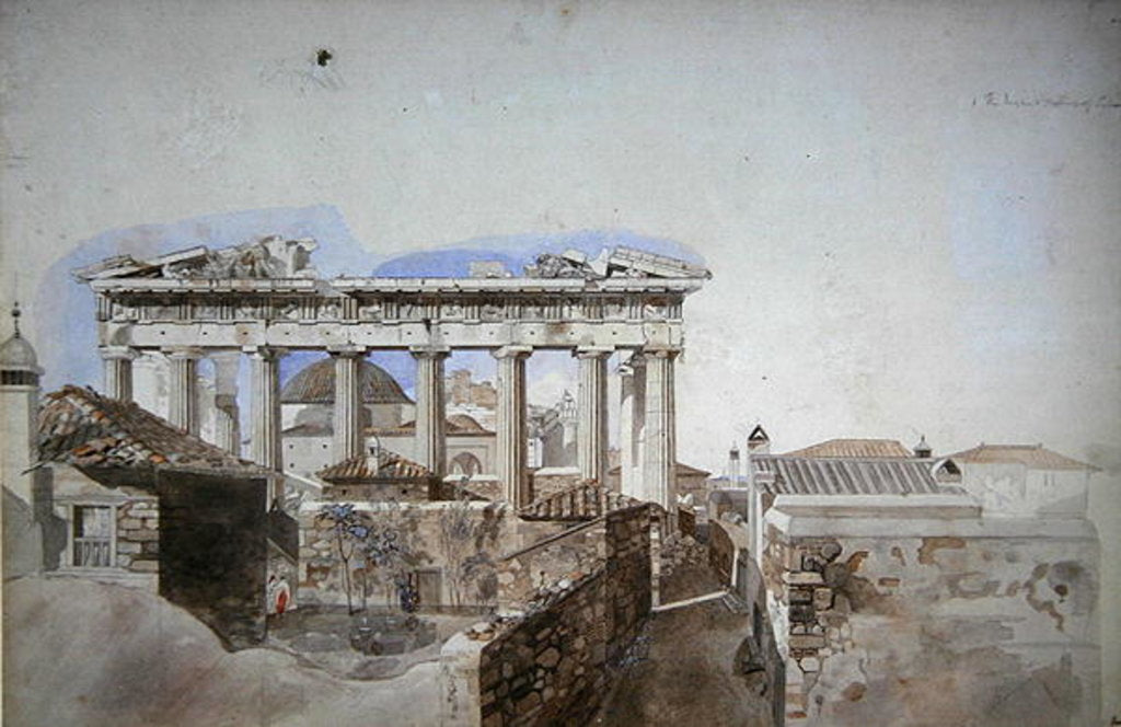 Detail of Ancient Greece by William Pars