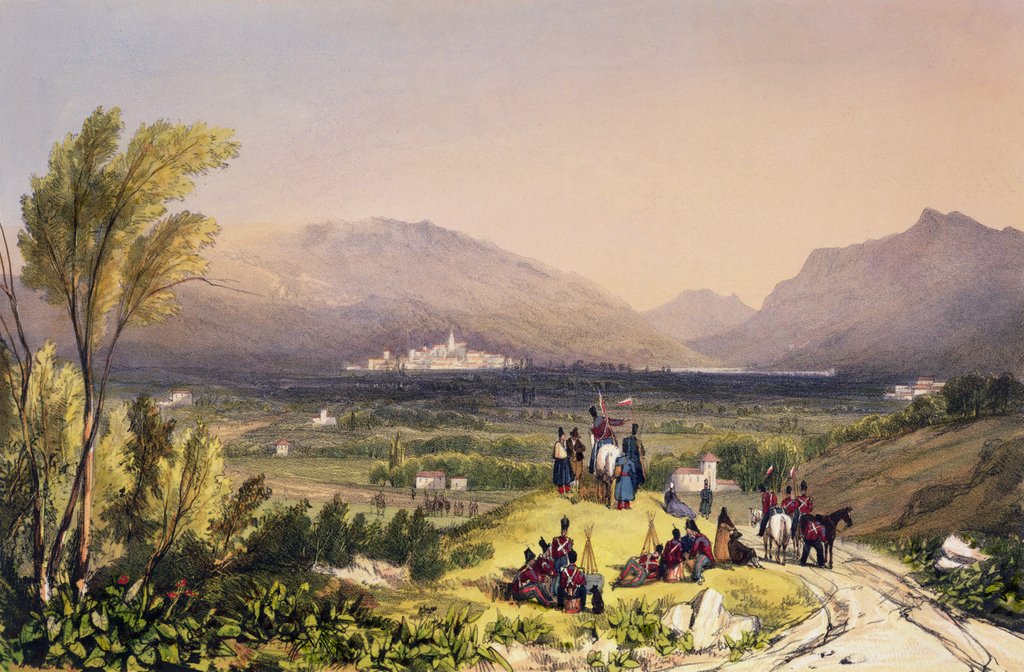 Detail of Plains of Vittoria, 1838 by Henry Wilkinson