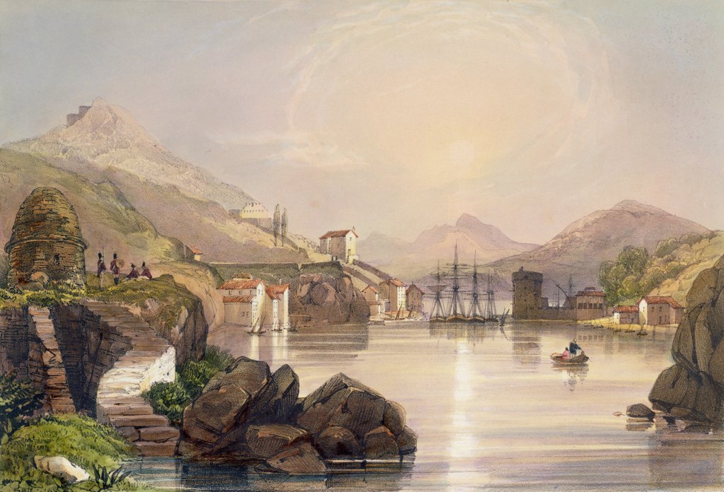 Detail of Port of Passages, 1828 by Henry Wilkinson