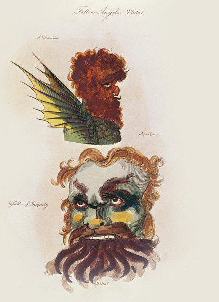 Detail of Fallen Angels by Francis Barrett