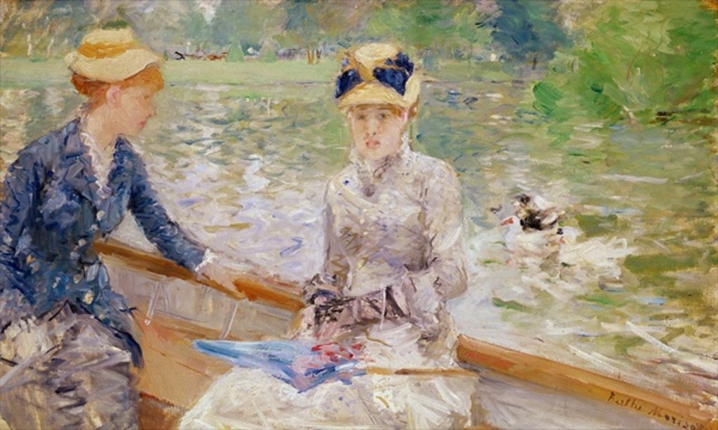 Detail of Summer's Day, 1879 by Berthe Morisot
