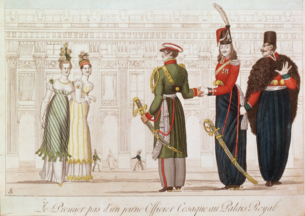 Detail of Cossack Officers by School French