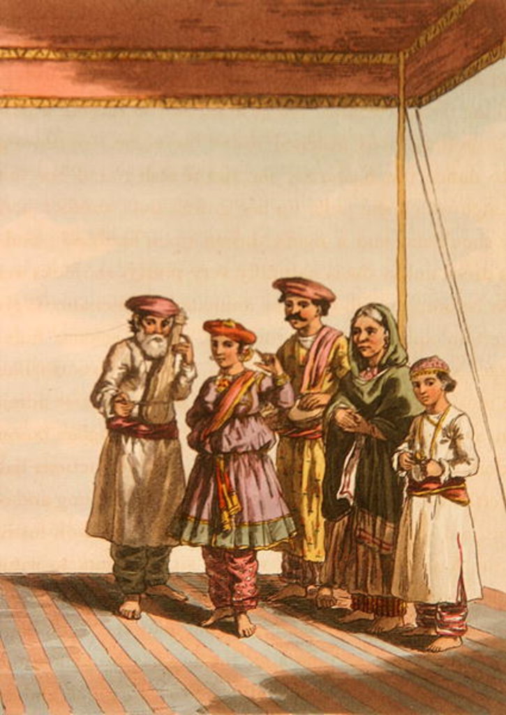 Detail of A Girl dancing the Kuharwa by John Augustus (after) Atkinson