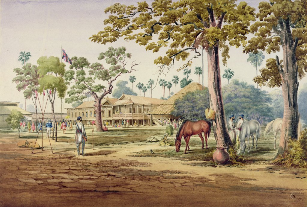 Detail of British Residency in India by English School