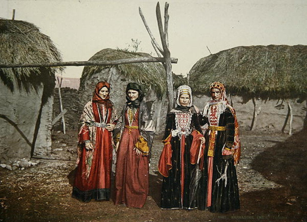 Detail of Caucasian Women by English Photographer