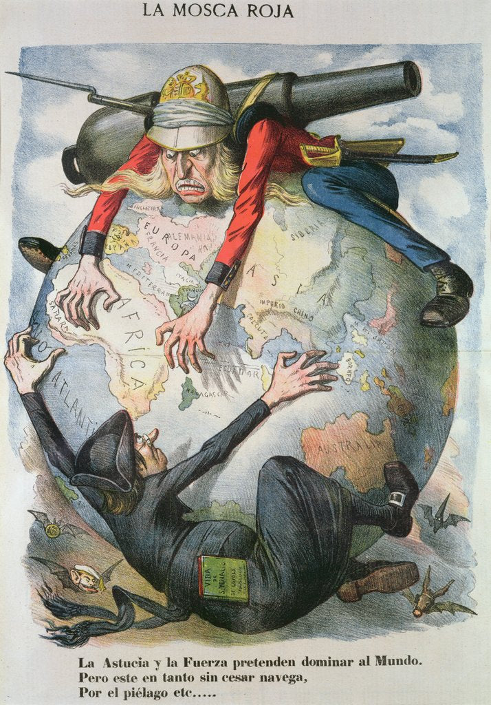 Detail of La Mosca Roja by School Spanish