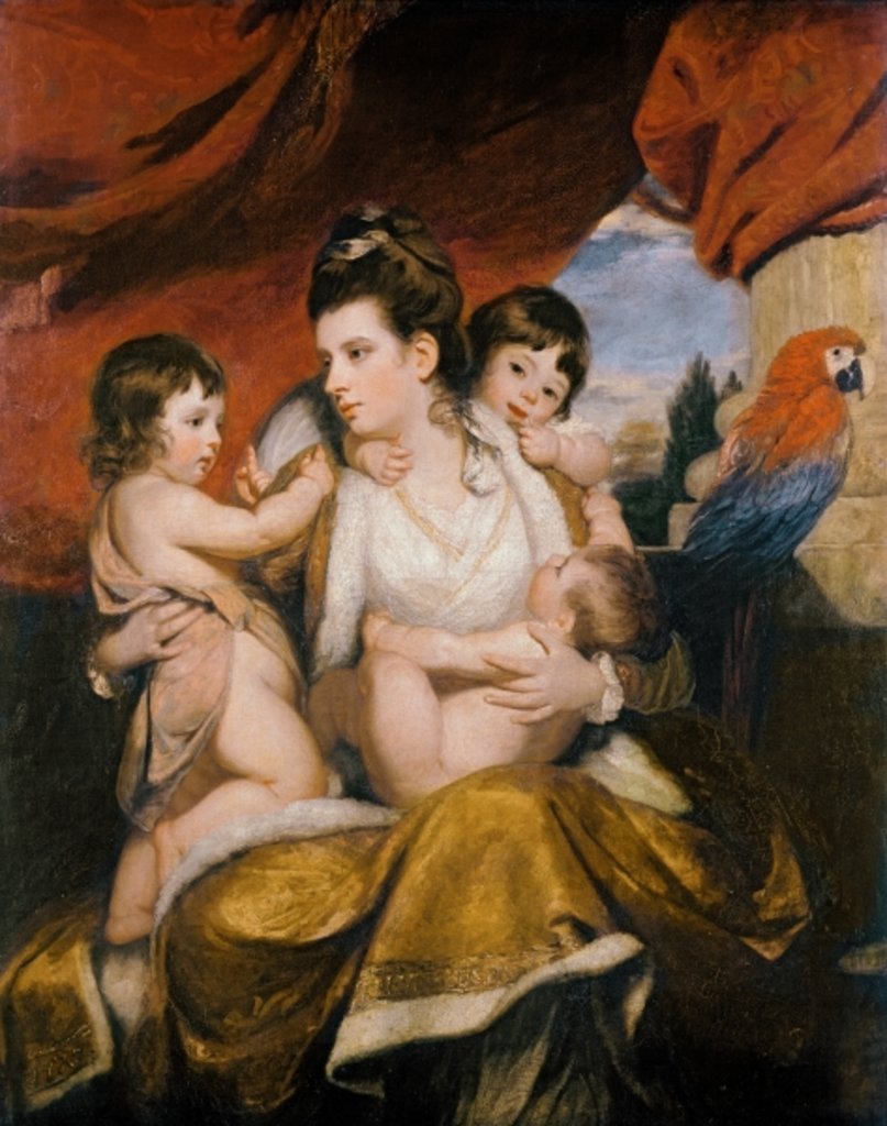 Detail of Lady Cockburn and her Three Eldest Sons, 1773 by Joshua Reynolds