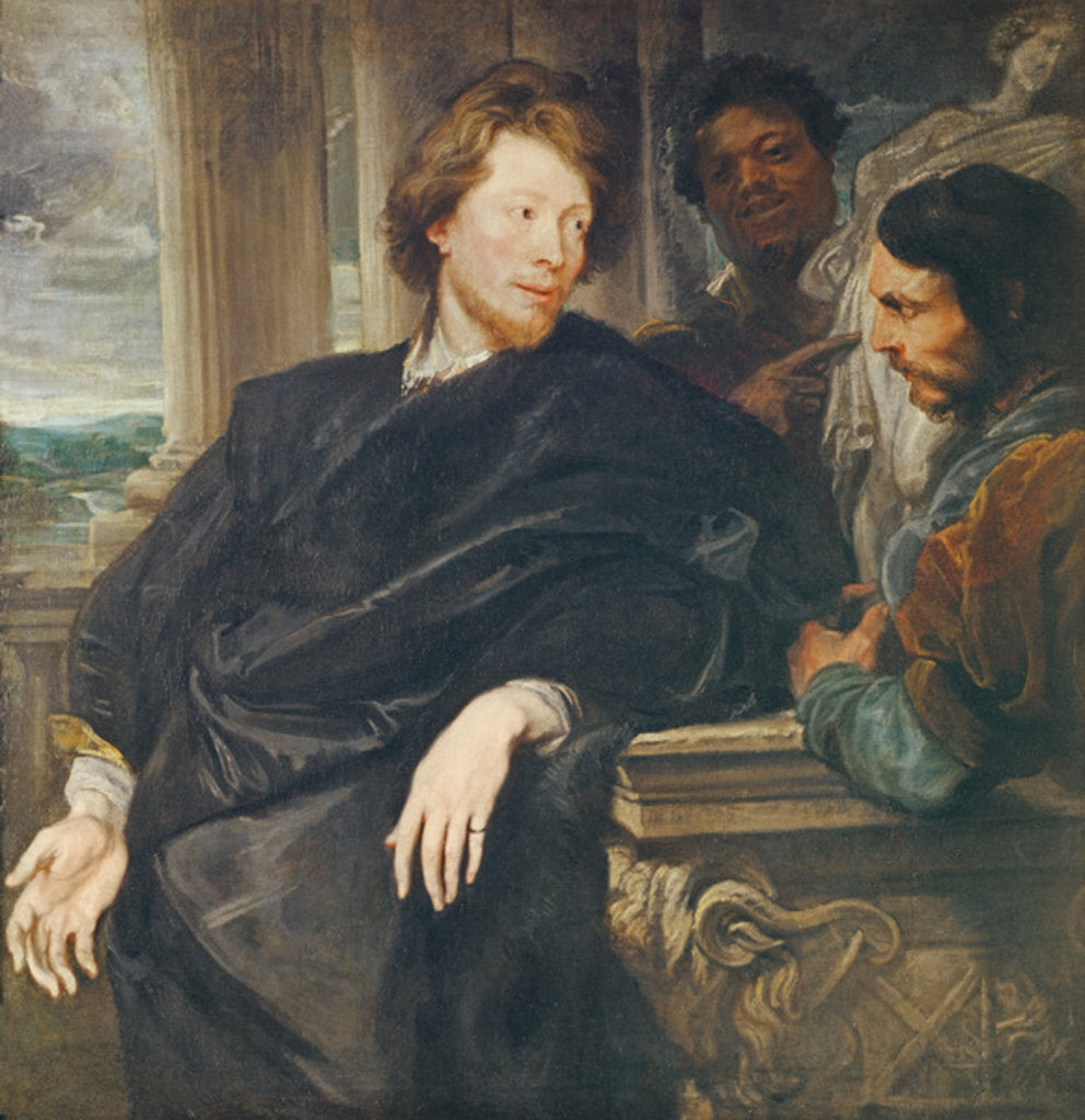 Detail of Portrait of George Gage with Two Attendants, probably 1622-23 by Anthony van Dyck