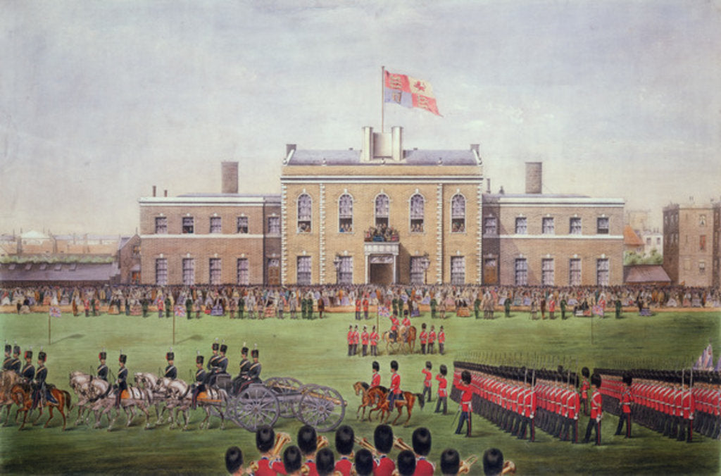 Detail of Grand Parade of the Hon Artillery Company by English photographer