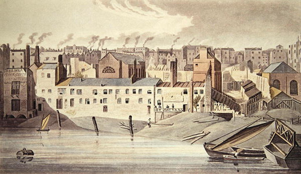 Detail of Part of the Ruins of the Savoy, 1816 by English School