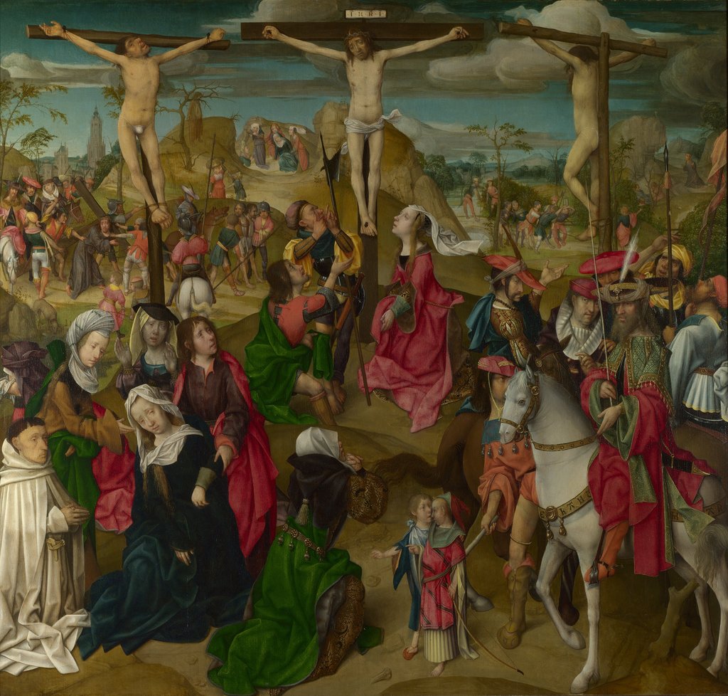 Detail of Scenes from the Passion of Christ, 1510 by Master of Delft