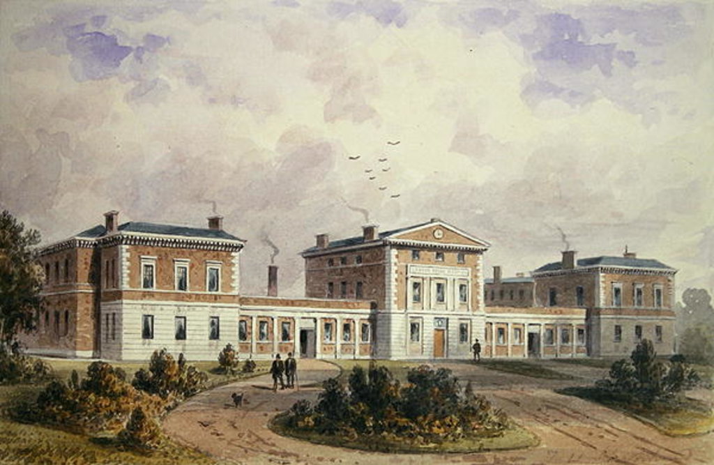 Detail of Fever Hospital, Liverpool Road, 1849 by Thomas Hosmer Shepherd