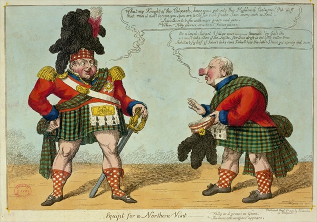 Detail of Equipt for a Northern Visit, 1822 by Charles Williams