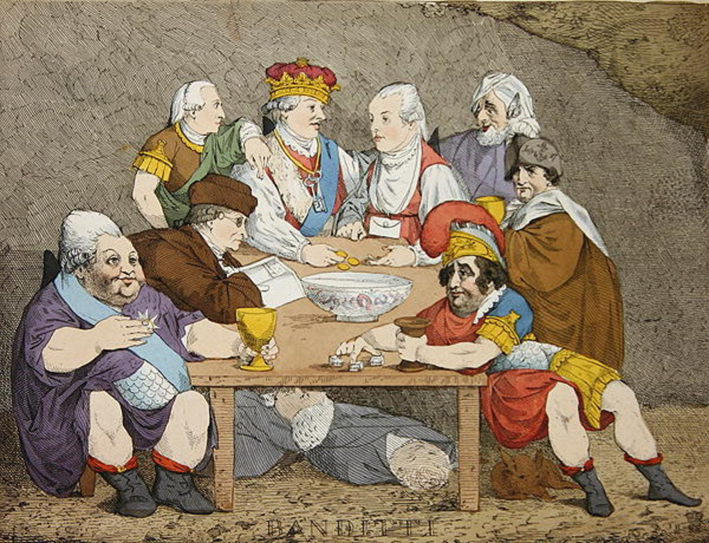 Detail of Banditti, 1783 by John Boyne