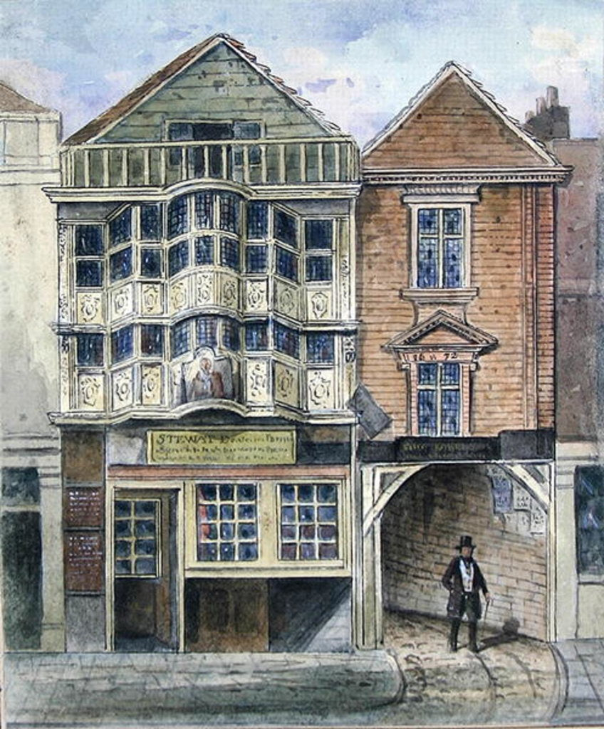 Detail of Paul Pindar's House, Bishopsgate by School English