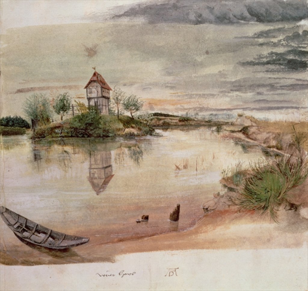 Detail of Weierhaus by Albrecht Dürer or Duerer