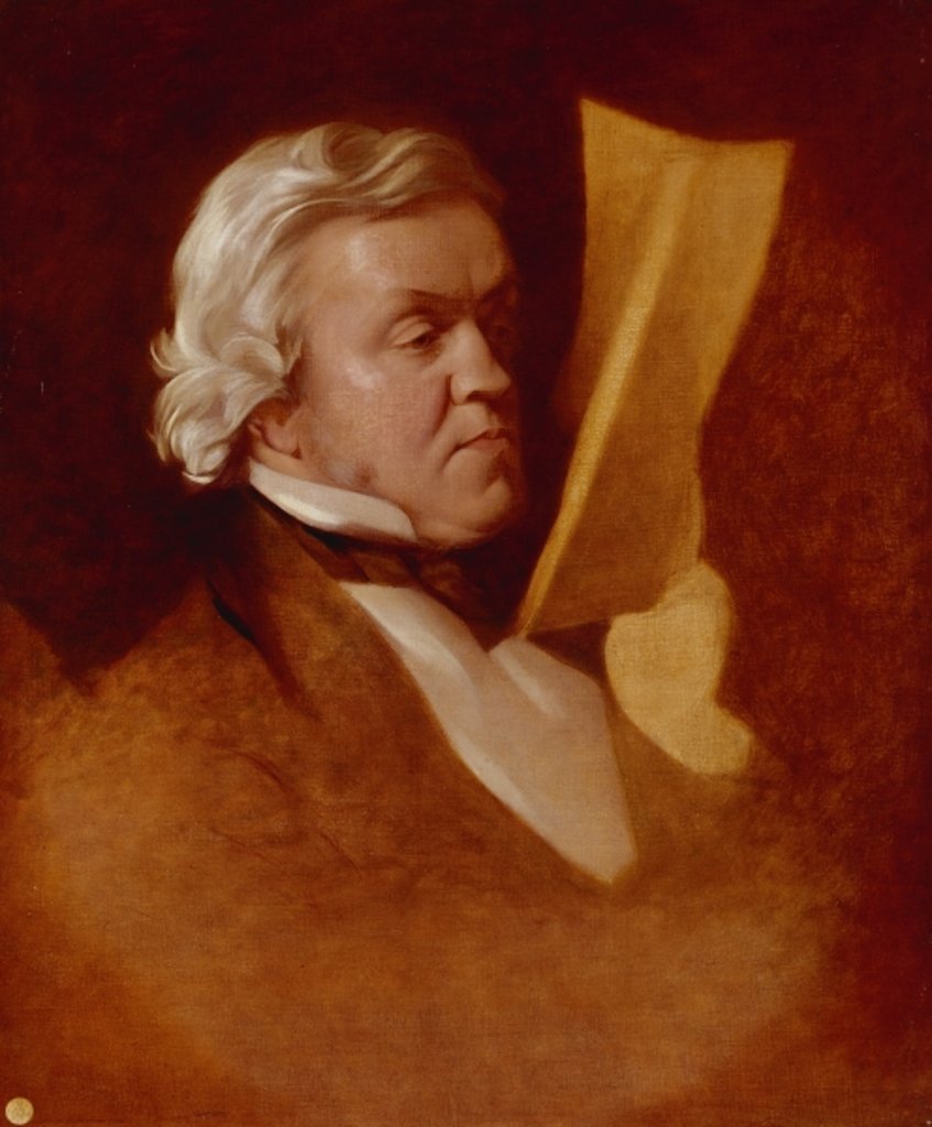 Detail of William Makepeace Thackeray, c.1864 by Samuel Laurence