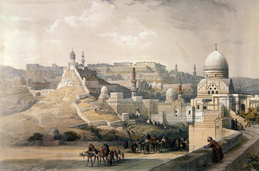 Detail of The Citadel of Cairo, Residence of Mehmet Ali by David Roberts