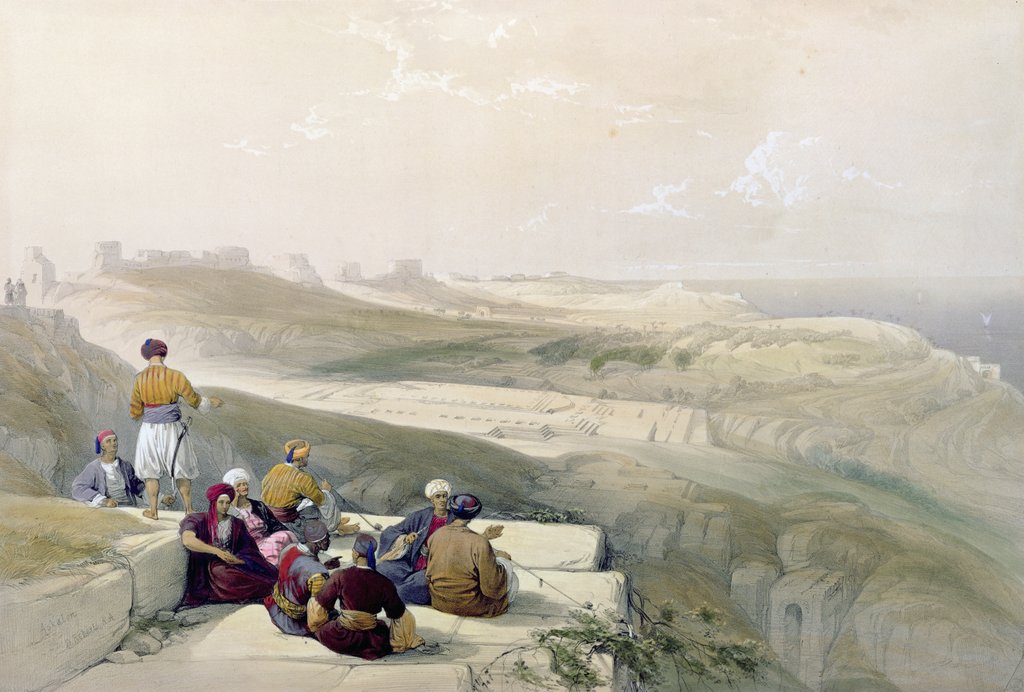 Detail of Askalon by David Roberts