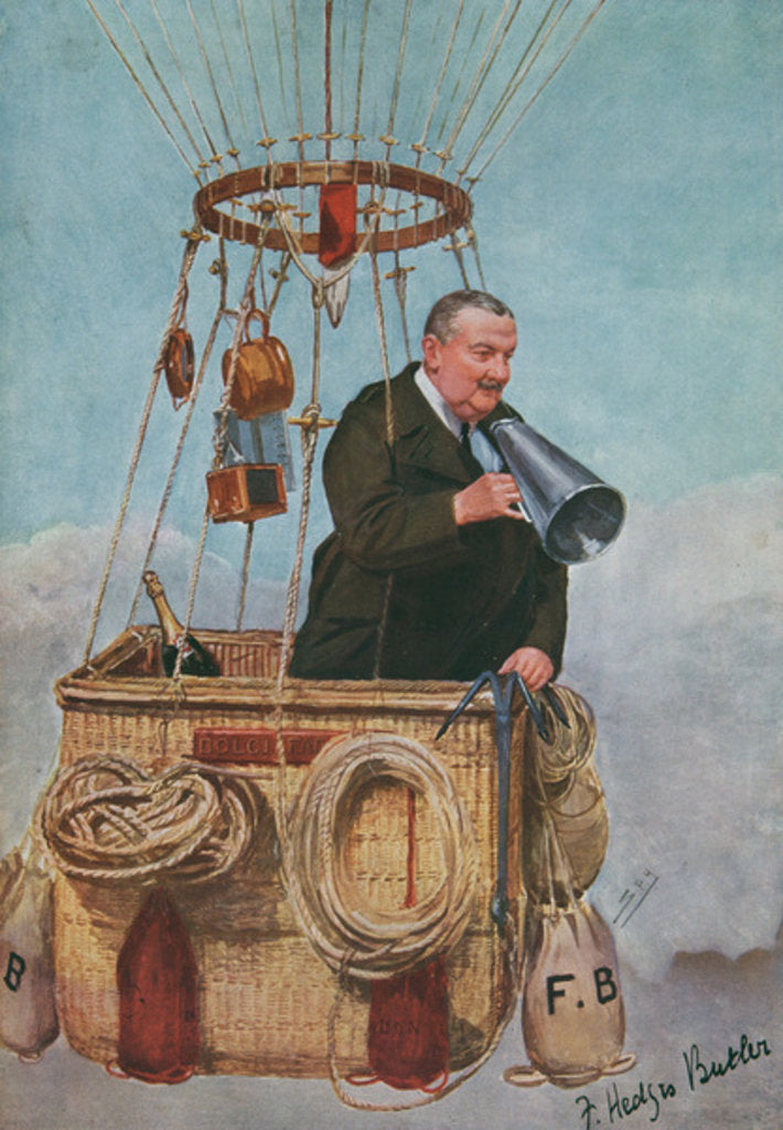 Detail of Frank Hedges Butler by Leslie Matthew (1851-1922) Ward