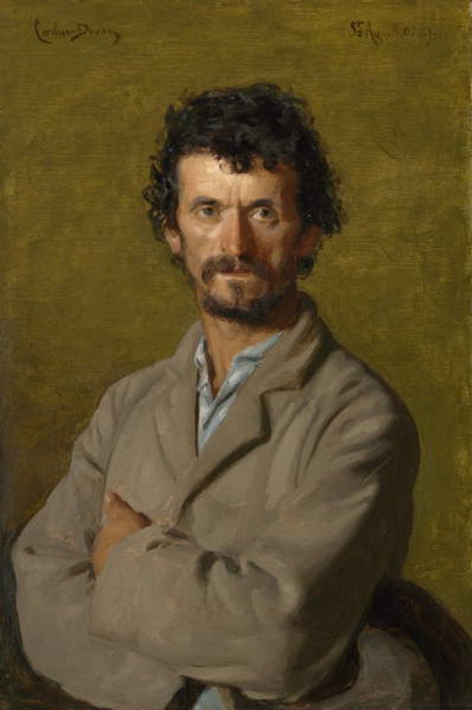 Detail of The Artist's Gardener, 1893 by Charles Emile Auguste Carolus-Duran