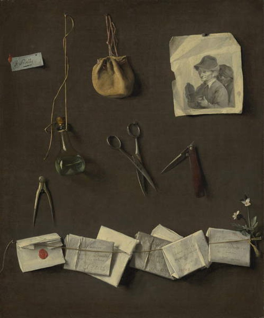 Detail of Various Objects, c.1785 by Louis Leopold Boilly