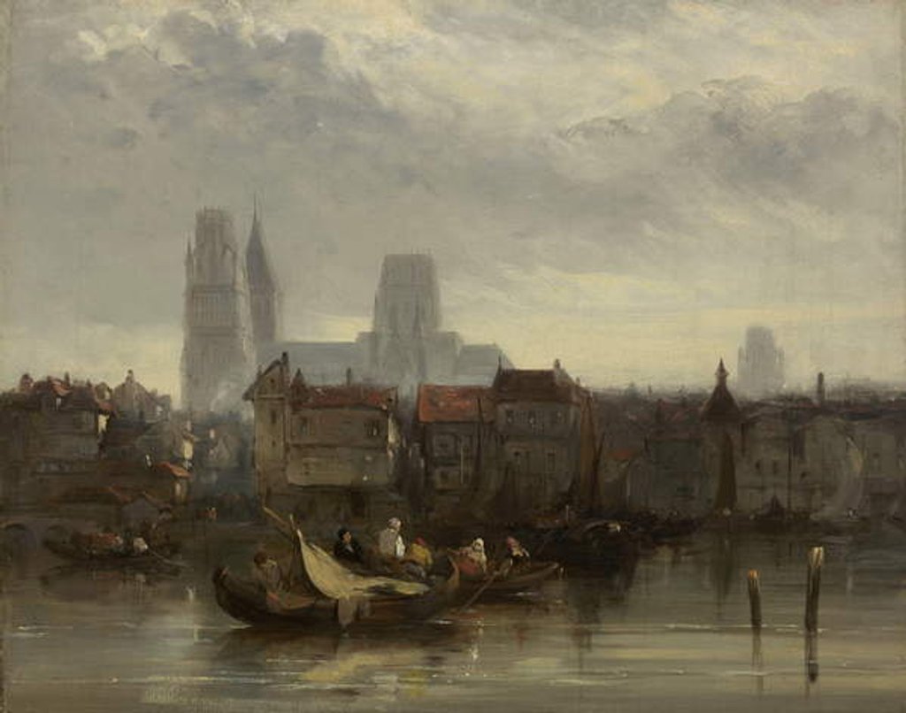 Detail of Rouen by English School