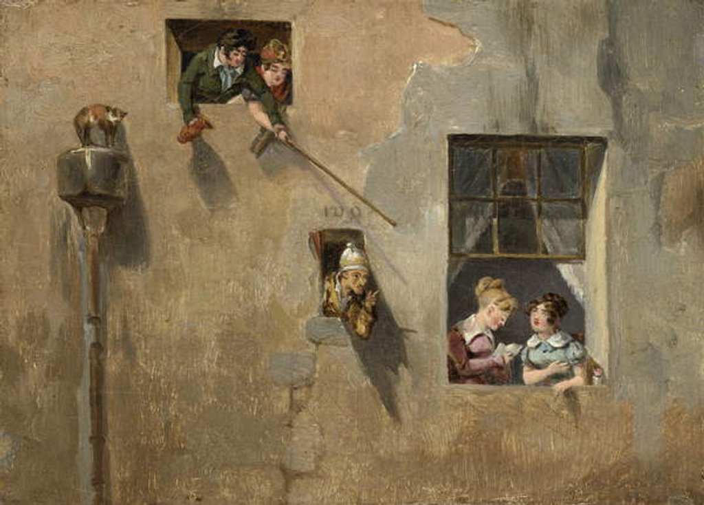 Detail of Hecklers, c.1800-50 by English School