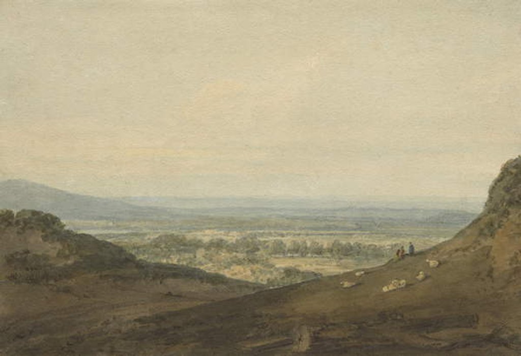 Detail of View in Westmorland, near Ireton, c.1796 by Joseph William Mallord & Girtin Thomas Turner