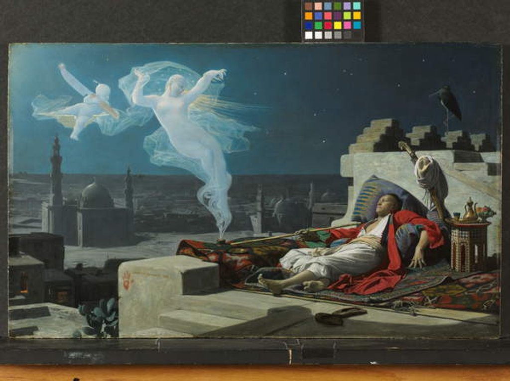 Detail of A Eunuch's Dream, 1874 by Jean Jules Antoine Lecomte du Nouy