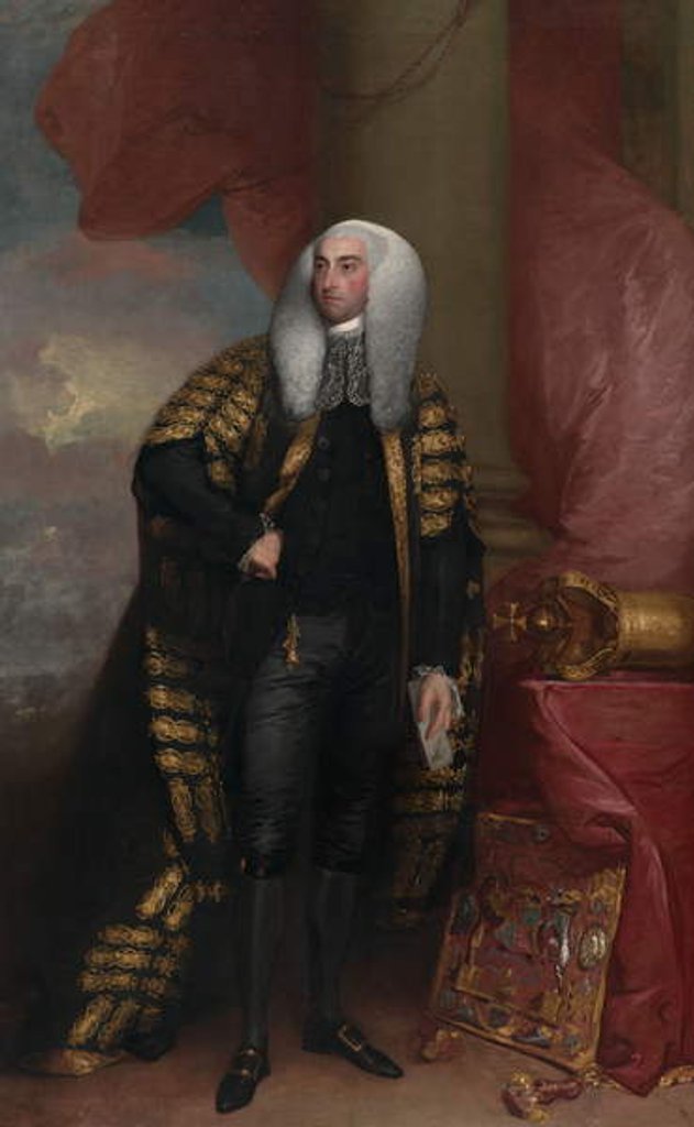 Detail of Baron FitzGibbon, 1789 by Gilbert Stuart