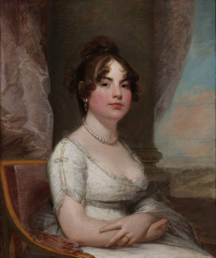 Detail of Elizabeth Beltzhoover Mason, c.1803-05 by Gilbert Stuart