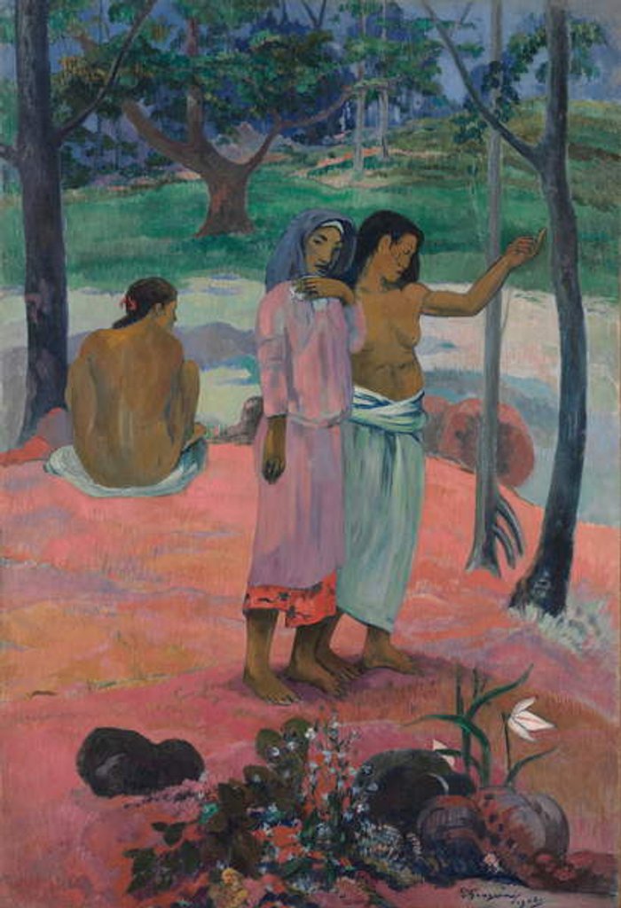 Detail of The Call, 1902 by Paul Gauguin