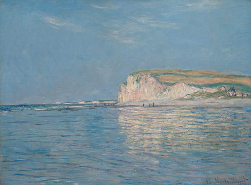 Detail of Low Tide at Pourville, near Dieppe, 1882 by Claude Monet