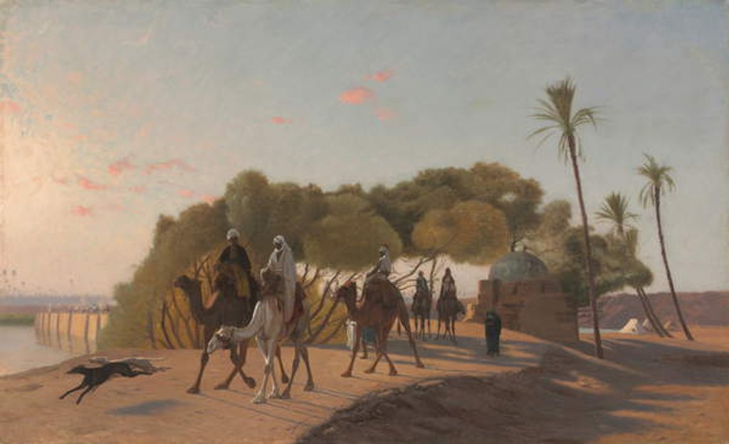 Detail of Leaving the Oasis, 1880s by Jean Leon Gerome