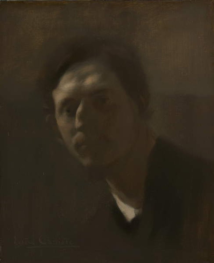 Detail of Armand Berton, c.1891 by Eugene Carriere