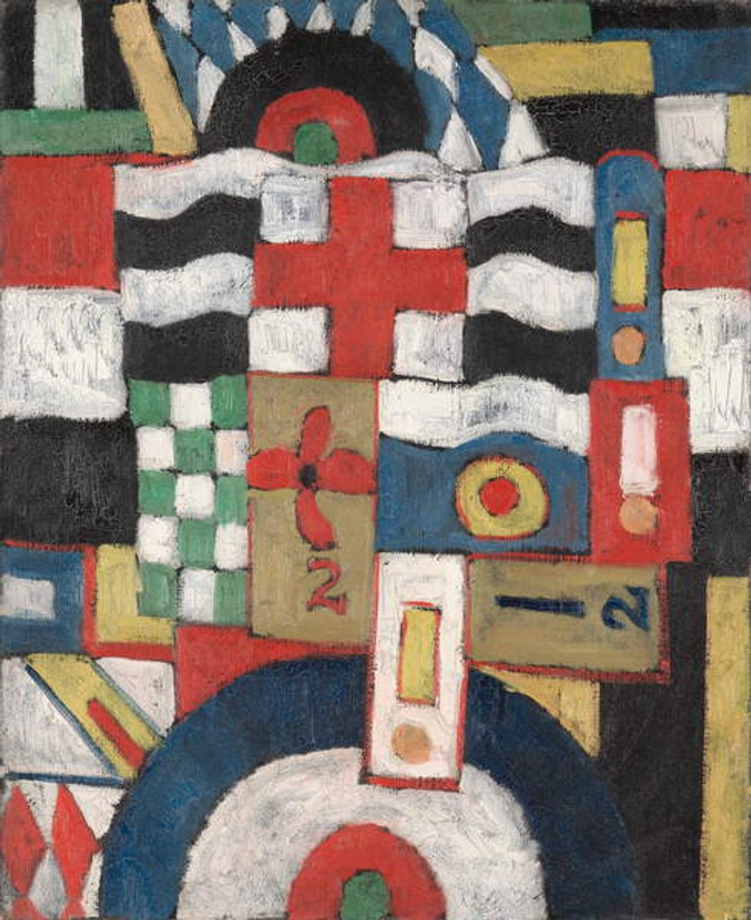 Detail of Military, 1914-1915 by Marsden Hartley