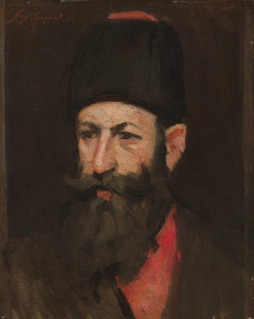 Detail of The Cossack by John Singer Sargent