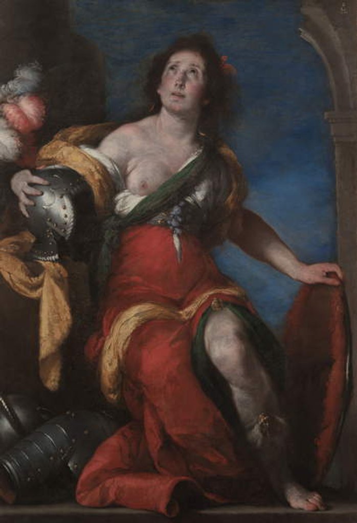 Detail of Allegorical Figure, c.1636 by Bernardo Strozzi