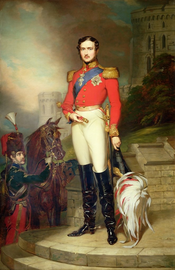 Detail of H.R.H. Prince Albert, the Prince Consort by John Lucas