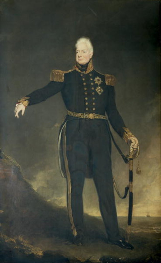 Detail of King William IV by John Simpson