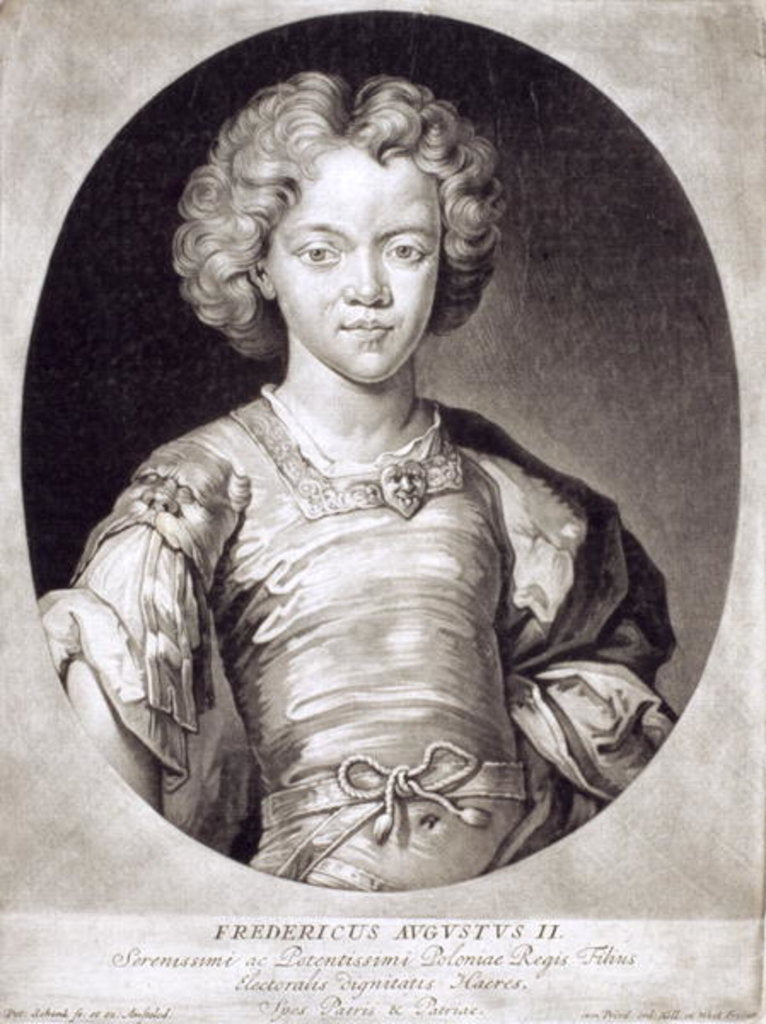 Detail of Augustus III King of Poland as a Child by Pieter Schenk