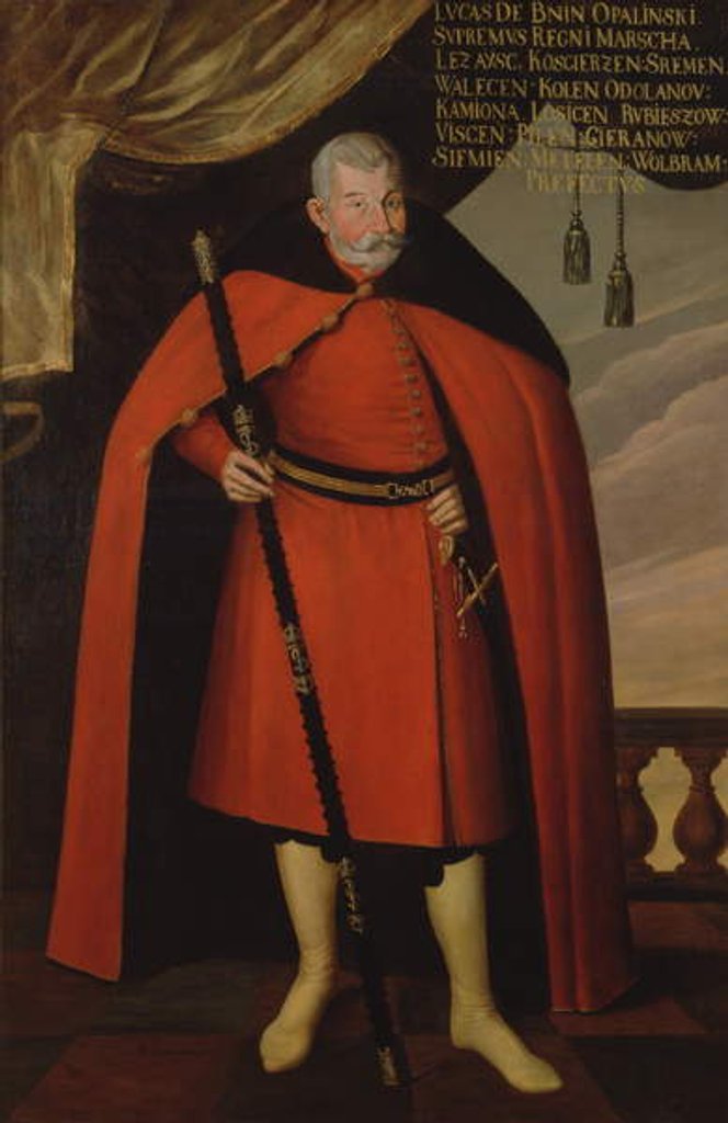 Detail of Lukasz Opalinski c.1640 by Polish School