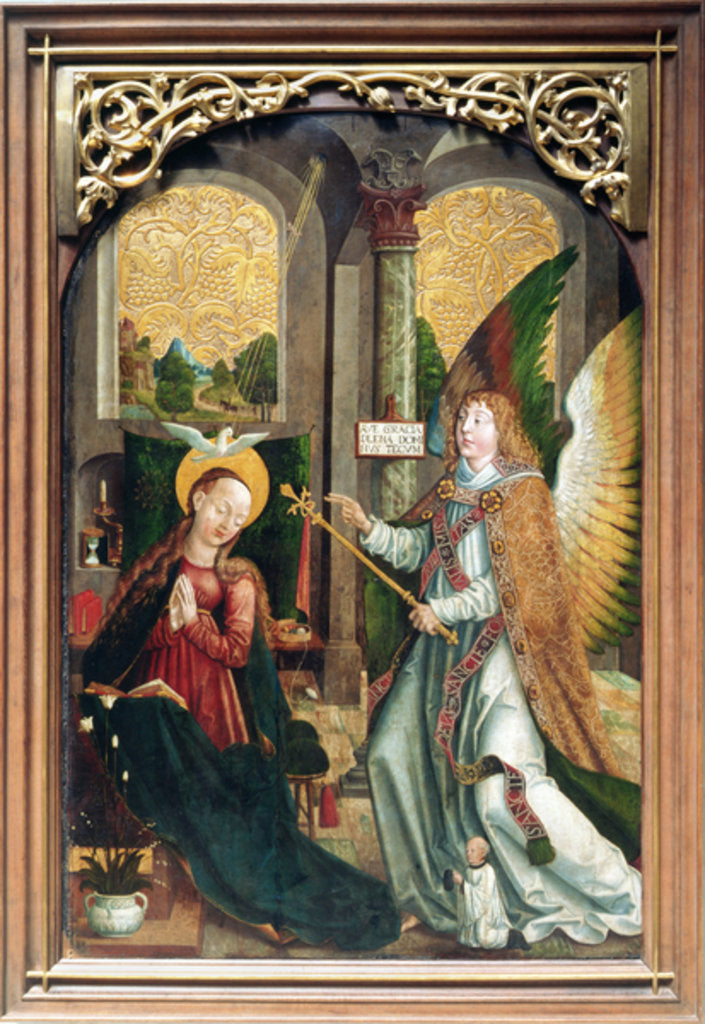 Detail of The Annunciation, 1517 by Polish School