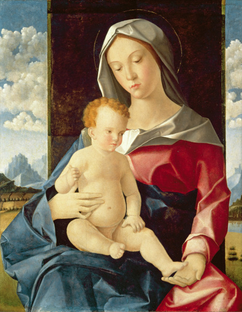 Detail of Madonna and Child, c.1510 by Vincenzo di Biagio Catena