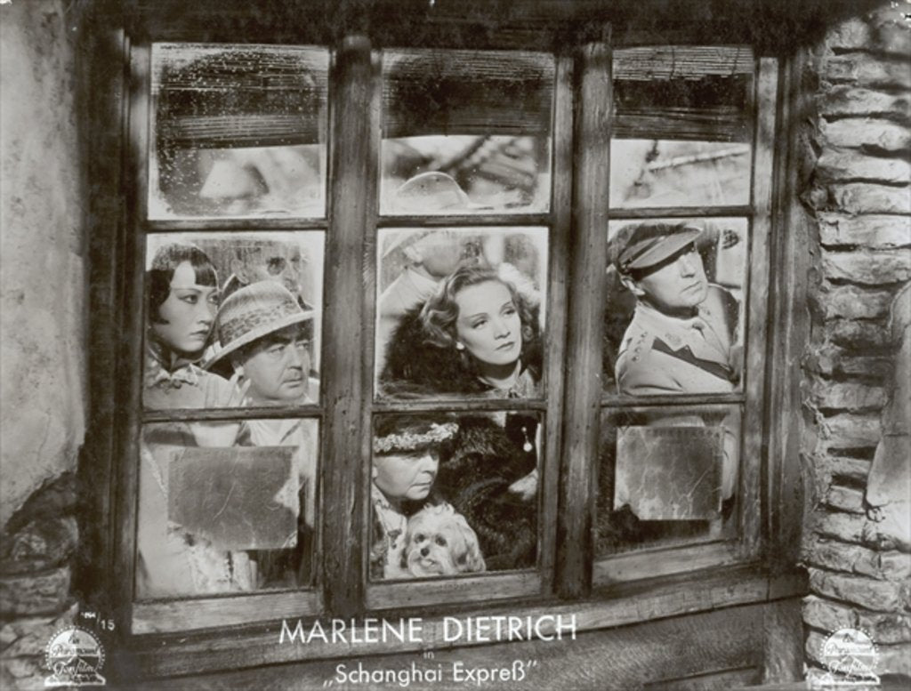 Detail of Still from the film 'Shanghai Express', 1932 by German Photographer