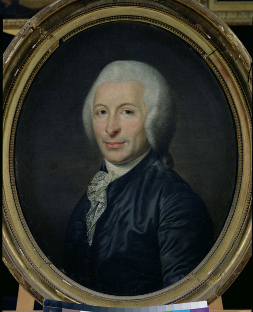 Detail of Portrait of Doctor Joseph-Ignace Guillotin by French School