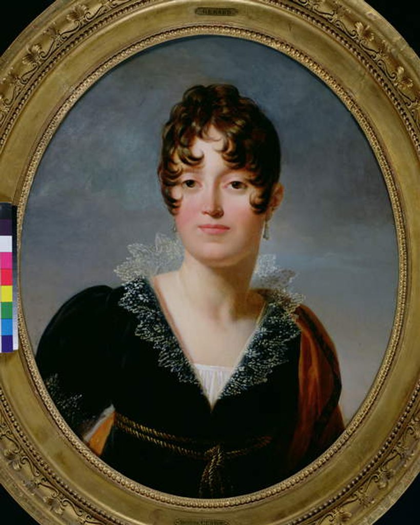 Detail of Portrait of Desiree Clary Princess Royal of Sweden, c.1810 by Francois Pascal Simon Baron Gerard