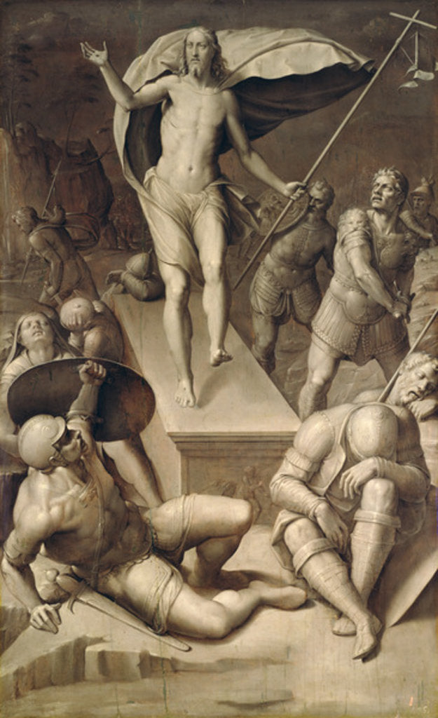 Detail of Resurrection of Christ by Italian School