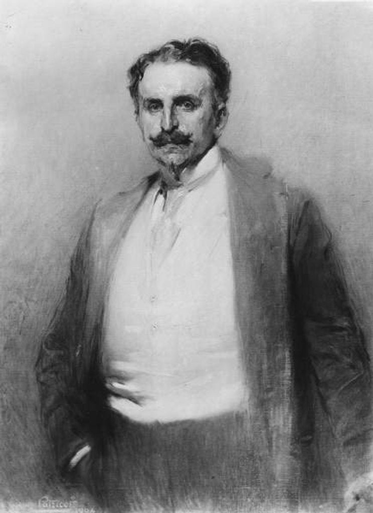 Detail of Gaston Deschamps by Jean Patricot